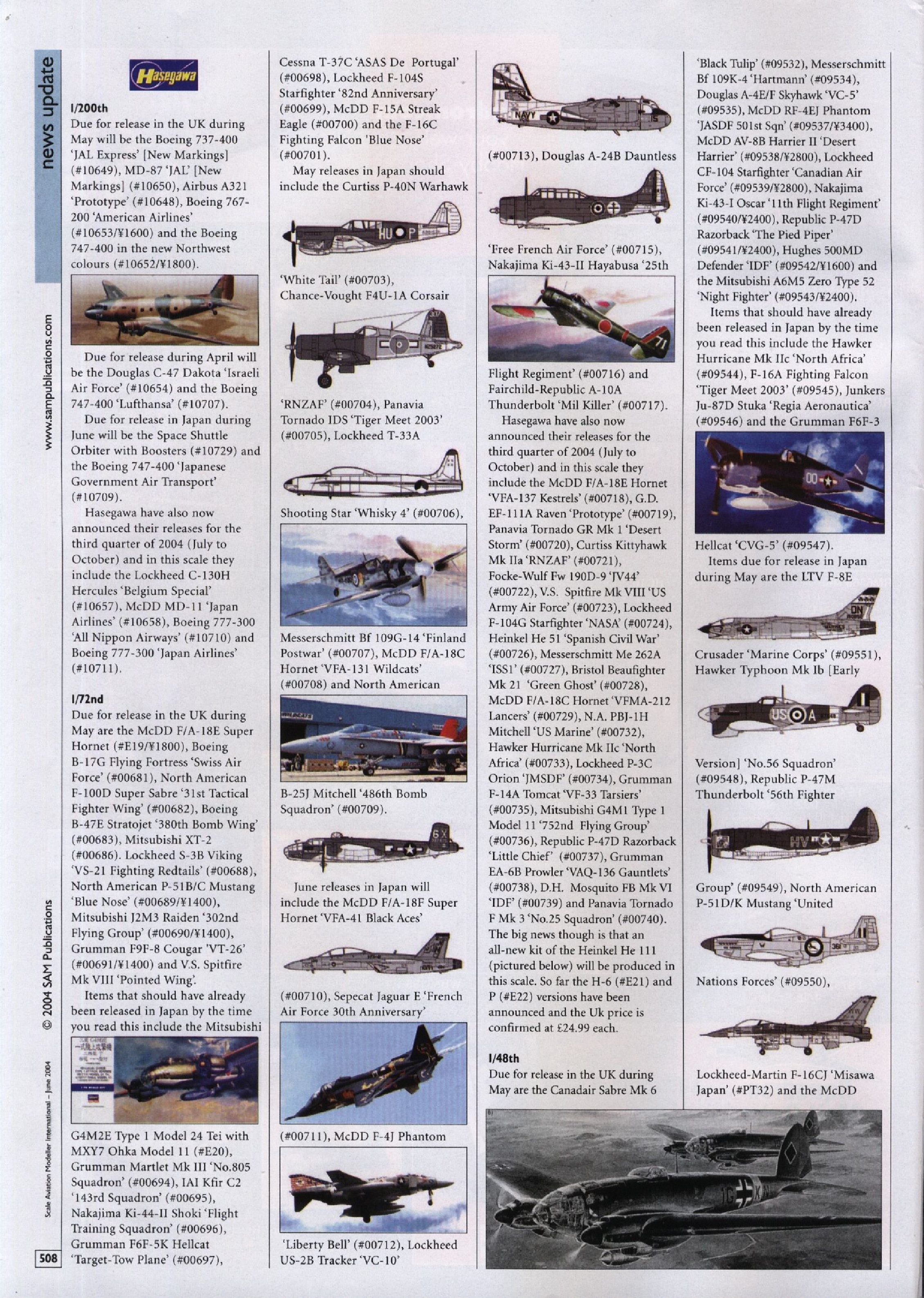 Scale Aviation Modeller International 2004-06